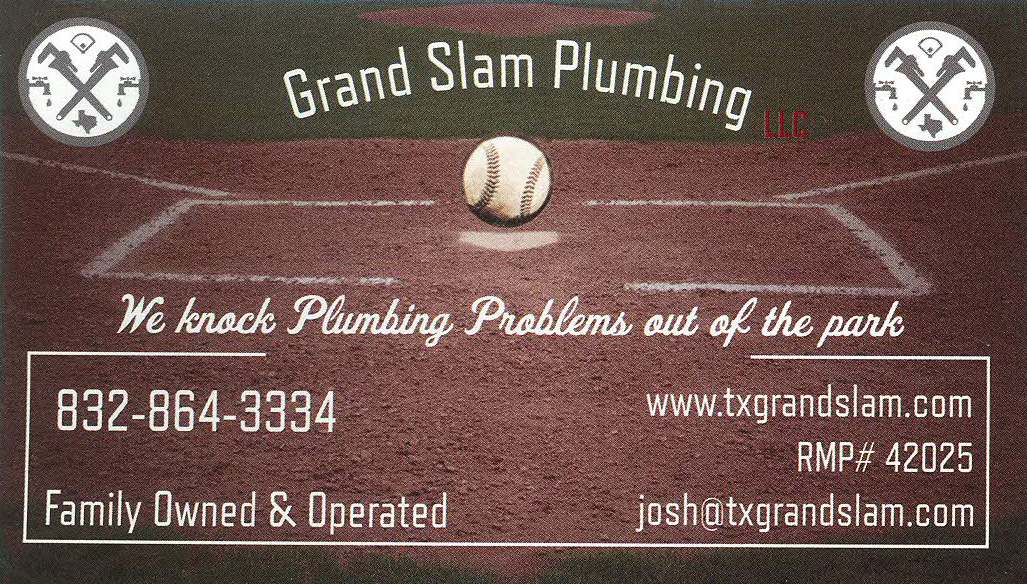 Grand Slam Plumbing logo